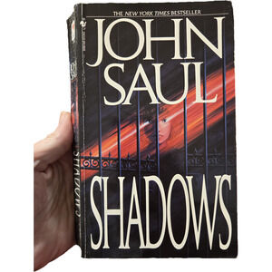 Shadows by John Saul 0553560271 bantam books